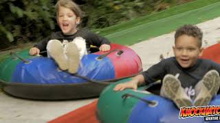 Avalanche Slide Knockhatch Adventure Park East Sussex [upl. by Eelyam]