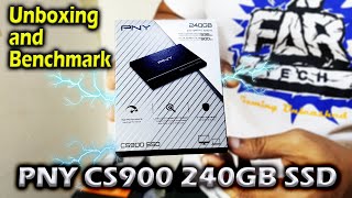 PNY CS900 240GB SSD Unboxing and Benchmark  Is it worth it [upl. by Nyliak]