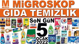 MİGROS KATALOĞU TEMİZLİK VE GIDA ÜRÜNLERİ  MİGROS SON GÜNÜ 5 OCAK 2022  MİGROS İNDİRİMLERİ [upl. by Aihsilef]