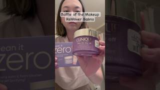 Banila Co Clean It Zero Vs Clinique Take the Day Off Balm shorts skincare [upl. by Saxet]