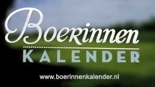 Februari de maand vanDonna  Boerinnen Kalender 2014 [upl. by Yrkcaz]