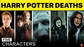 5 HARRY POTTER deaths that fans didnt WITNESS on screen [upl. by Zamir]