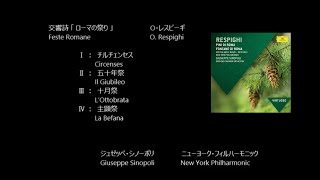 交響詩「ローマの祭り」 Feste Romane レスピーギ Respighi [upl. by Simara]