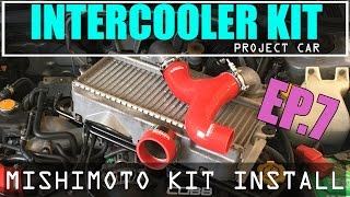 Project WRX EP7  Mishimoto Intercooler Hose Kit Install [upl. by Avuha413]