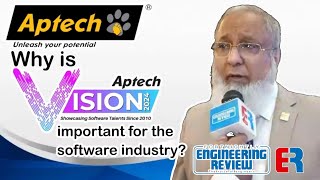 Why Aptech Vision is important for the software industry  Iqbal Yousuf Shaikh Aptech Learning ER [upl. by Edholm815]