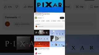 New Pixar logo history 3 shorts parody [upl. by Lynette]