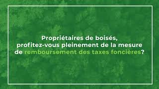 NOUVEAU  La mesure de remboursement des taxes foncières [upl. by Carolina]