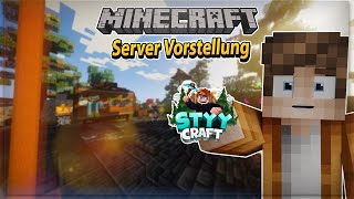 BESTER CITYBUILD SERVER ⭐ Minecraft Server Vorstellung  StyyCraftnet [upl. by Kass]