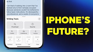 The iPhones biggest change EVER iOS 181 with Apple Intelligence preview [upl. by Ainiger]