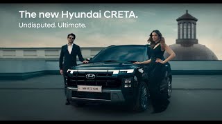 The AllNew Creta  Undisputed Ultimate hyundaicreta sharukhkhan deepikapadukone [upl. by Loleta]