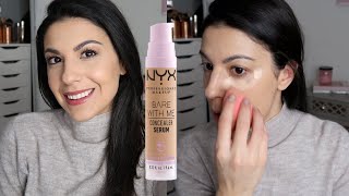 NYX Cosmetics Bare With Me Concealer Review amp Demo [upl. by Quintana1]