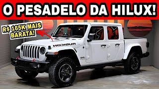 NOVA PICAPE DA JEEP MAIOR E MAIS BARATA QUE A HILUX [upl. by Hevak]