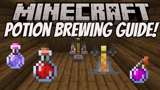 Minecraft Potion Brewing Guide Full Potion Tutorial Guiding Video 121 [upl. by Daron646]