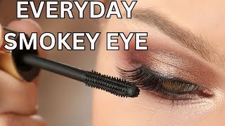 HOW TO CREATE AN EASY SMOKEY EYE LOOK ONLY USING 2 SHADOWS [upl. by Rechaba]