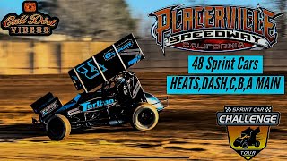 FULL SHOW 48 360 Sprint Car Challenge Tour  Placerville Speedway  March 25 2023 [upl. by Ashla]