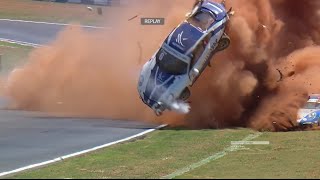 Most Unbelievable Motorsport Crashes No Music [upl. by Constance]