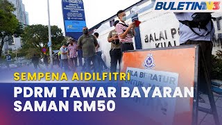 KADAR KHAS BAYARAN SAMAN  RM50 Saman Trafik PDRM Mulai Jumaat [upl. by Doris]