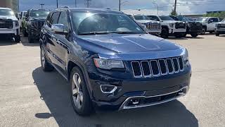 2014 Jeep Grand Cherokee Overland Review  Wolfe GMC Buick Edmonton [upl. by Chaney552]