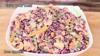 Cette salade est si délicieuse que vous allez la refaire encore  Salad recipes [upl. by Hoxie]