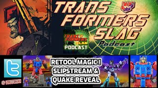 FIRST LOOK Transformers Legacy United Deluxe G1 Quake amp Slipstream [upl. by Uolyram]