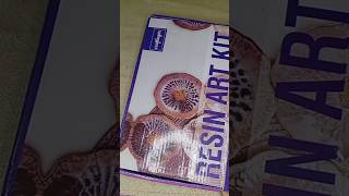 Resin art kit unboxing video unboxingmeeshoresinresinclay resinartgallery indianartistshorts [upl. by Nazler]