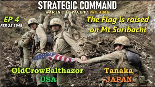 Strategic Command War in the PacificIwo Jima Ep 4 OldCrowBalthazor USA vs Tanaka Japan [upl. by Anilad]