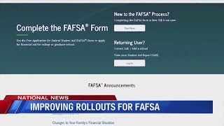 Improving rollouts for FAFSA [upl. by Apthorp376]