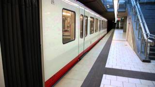 UBahn Nürnberg Nordostbahnhof U2 HD [upl. by Florella775]