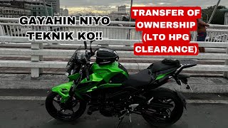 2024 TRANSFER CHANGE OF OWNERSHIP  LTO PNP HPG CLEARANCE  PWEDE BA ANG OPEN DEED OF SALE [upl. by Aicak]