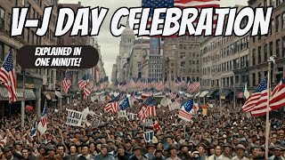 VJ Day in Times Square Minute History [upl. by Most]