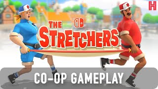 The Stretchers Gameplay First 1 Hour  Nintendo Switch COOP [upl. by Ramsey47]