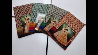 Karishma cotton saree  Erode wholesale market [upl. by Manvil]