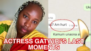 🔥Tabitha Gatwiris Last Moments Last Whatsapp messagesamp why friends could not view body at KU [upl. by Jacqueline]