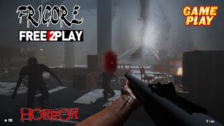 Frigore ★ Gameplay Part 2  Tunnel ★ PC Steam  Free to Play  zombie horror game 2022 [upl. by Duster]