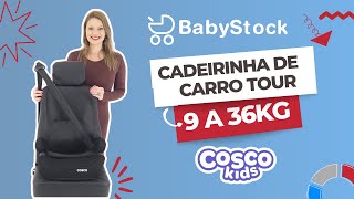 Cadeira de Carro Tour  Cosco [upl. by Enyrat]