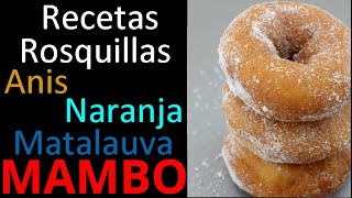 Receta de Rosquillas con la Mambo de Ceccotec 2022 [upl. by Drusus]