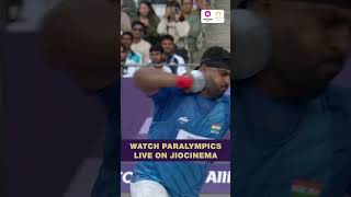 Sachin Khilari Wins Silver in Shot Put F46  Paralympics Athletic Highlights  JioCinema [upl. by Flan]