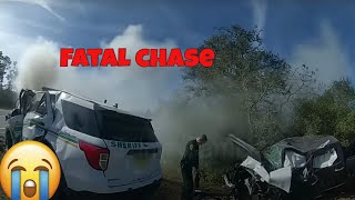 Woman Steals Police Car 125 MPH Chase Turns Deadly  Reacting [upl. by Nayab809]