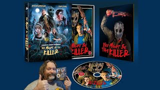 The next film has arrived in the TreasuredFilms subscription 😀 YOU MIGHT BE THE KILLER on Blu Ray [upl. by Rabaj792]