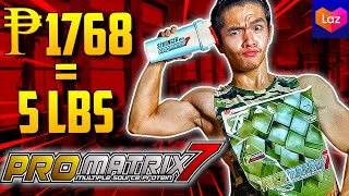 Pinakamurang Protein Powder Mix with SHAKER Promatrix 7 Full Review 2020  Promatrix 7 Unboxing [upl. by Drye]