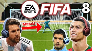 Messi amp Ronaldo play FIFA  The SUAREZ Special [upl. by Tiga898]