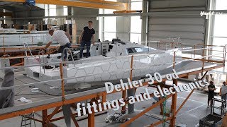 English subs 4 Dehler 30 one design  fittings and electronics [upl. by Yanad]