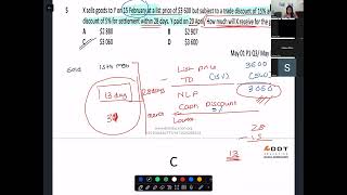 Cash book MCQ IGCSE [upl. by Nitsid]