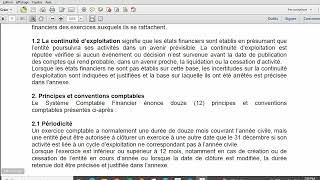 Les principes comptables périodicité الدورية [upl. by Hallie]
