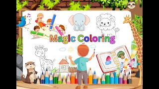 Relax and Create Beautiful Coloring 🎨🖍️ [upl. by Atneuqal]