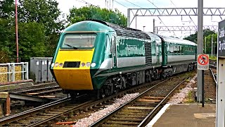 Rail Charter Services HST 43058  059 VP185s  Carlisle to Skipton LSL quotStaycation Expressquot [upl. by Ynehteb]