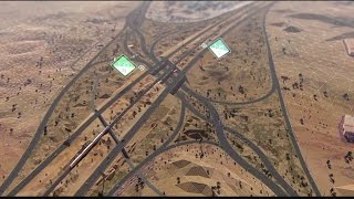 New Mexico 20 million diverging diamond designed to improve safety [upl. by Malet]