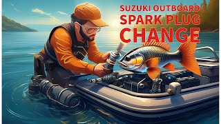 Quick Fix DIY Suzuki Outboard Spark Plug Change [upl. by Harrison973]