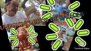 unboxing Essayons différentes marques de ballons et comparons [upl. by Ahsikahs]