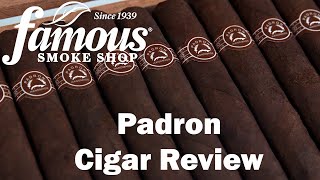 Padron Cigars Review  Famous Smoke Shop [upl. by Ramma152]